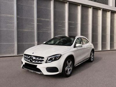 Gebraucht Mercedes GLA200 AMG line 156 PS (114 kW) 2019 Weiß SUV