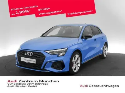 Gebraucht Audi A3 Sportback e-tron S-Line 245 PS (180 kW) 2023 Turboblau Kleinwagen