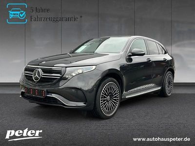 Gebraucht Mercedes EQC400 AMG line 300 kW (408 PS) 2022 Metalliclack graphitgrau SUV