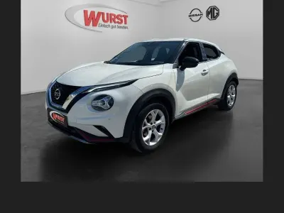 Gebraucht Nissan Juke N-Connecta 114 PS (83 kW) 2022 M) (weiss SUV