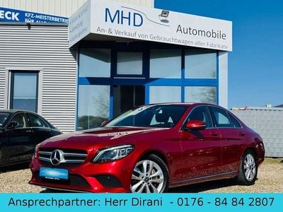 Usata Mercedes C300 Avantgarde 245 CV (180 kW) 2019 Rosso Berlina