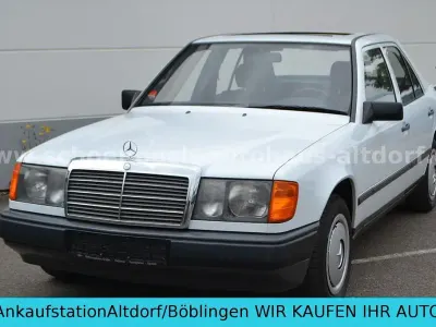 Brugt Mercedes E200 75 HK (55 kW) 1989 Hvid Sedan
