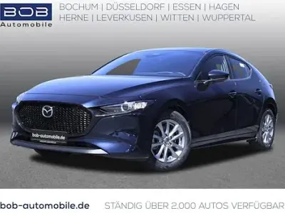 Neu Mazda 3 Prime-Line 140 PS (102 kW) 2026 Blau Limousine