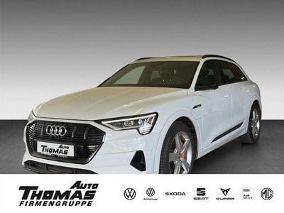 Usata Audi e-tron Advanced Plus 300 kW (408 CV) 2020 Bianco SUV
