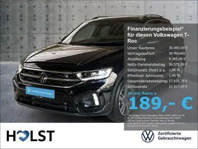Gebraucht VW T-Roc Cabriolet R-line 150 PS (110 kW) 2025 Schwarz SUV