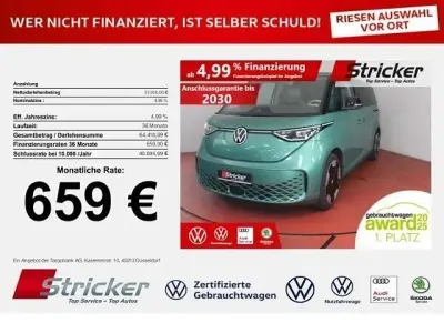 Gebraucht VW ID. Buzz Pro 210 kW (286 PS) 2025 Bay leaf green metallic Van / Kleinbus