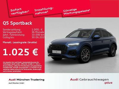 Navarrablau metallic Gebraucht 2024 Audi Q5 Sportback S-Line SUV | 81.012 €