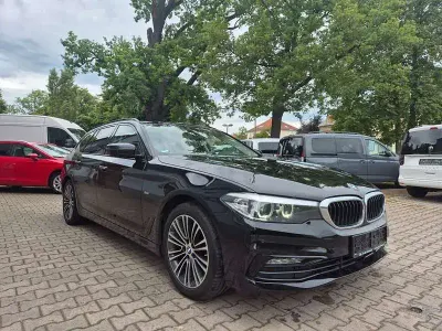 Gebraucht BMW 520 Sport Line 190 PS (139 kW) 2018 Schwarz Kombi