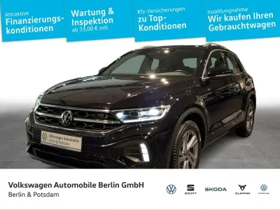 Gebraucht VW T-Roc R-line 110 PS (80 kW) 2023 Schwarz SUV