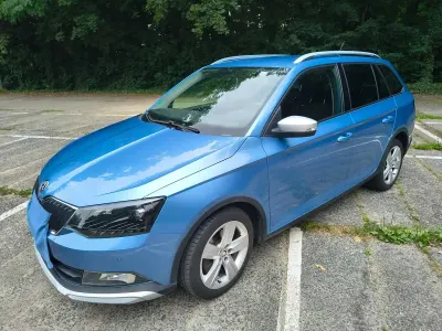 Gebraucht Skoda Fabia Style 110 PS (80 kW) 2016 Blau Kombi