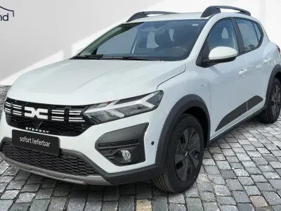 Nowe Dacia Sandero Stepway 91 KM (66 kW) 2025 Biały SUV