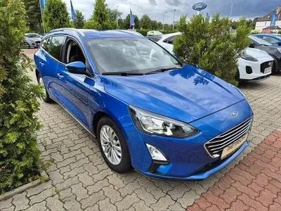 Blau Gebraucht 2021 Ford Focus Titanium Limousine | 19.990 € (Fairer Preis)