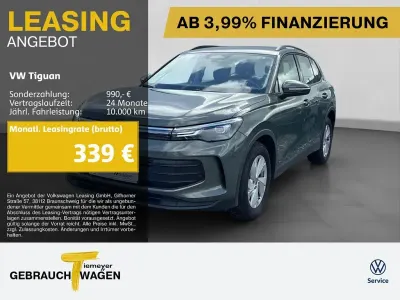 Second-hand VW Tiguan Basis 150 CP (110 kW) 2024 Verde SUV