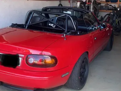 Gebraucht Mazda MX5 115 PS (84 kW) 1992 Rot Cabrio