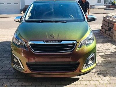 Gebraucht Peugeot 108 Allure 69 PS (50 kW) 2018 Blau Kleinwagen