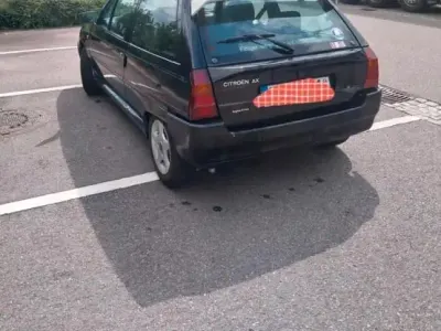 Gebraucht Citroën AX 60 PS (44 kW) 1992 Schwarz Kleinwagen