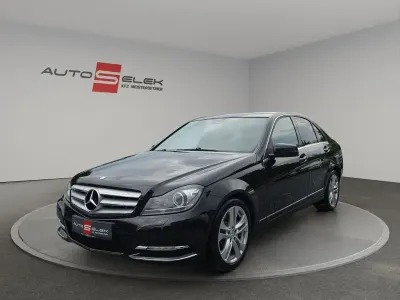 Gebraucht Mercedes C200 Avantgarde 184 PS (135 kW) 2012 Obsidianschwarz Limousine