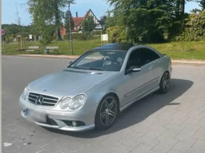 Gebraucht Mercedes CLK280 231 PS (169 kW) 2005 Silber Coupé