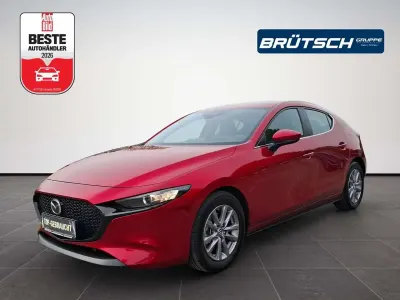 Gebraucht Mazda 3 Selection 186 PS (136 kW) 2022 Soul red crystal metallic Limousine