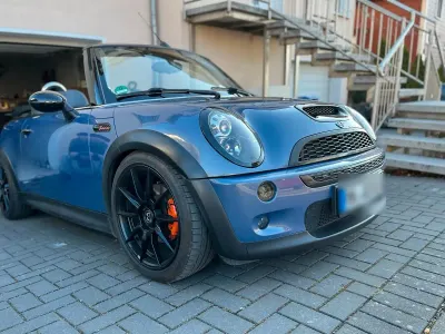 Usata Mini Cooper Cabriolet 170 CV (125 kW) 2006 Blu Cabrio