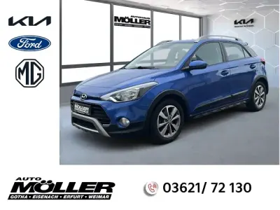 Gebraucht Hyundai i20 Active 101 PS (74 kW) 2019 Met (blau Kleinwagen