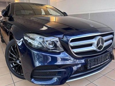 Gebraucht Mercedes E400 AMG line 340 PS (250 kW) 2019 Cavansitblau Limousine