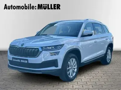 Gebraucht Skoda Kodiaq Style 150 PS (110 kW) 2022 Weiss SUV