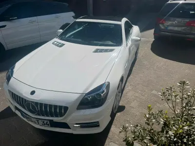 Używany Mercedes SLK250 203 KM (149 kW) 2015 Biały Kabriolet