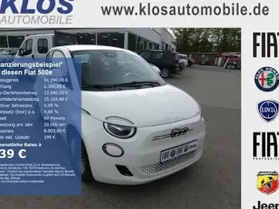 Second-hand Fiat 500e Icon 69 kW (95 CP) 2023 Alb Berlinǎ