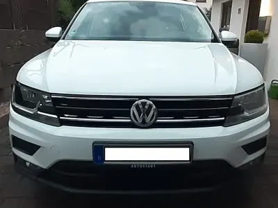 Używany VW Tiguan Trendline 125 KM (91 kW) 2018 Biały SUV