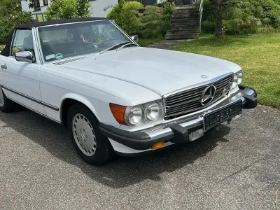 Gebraucht Mercedes 560 230 PS (169 kW) 1988 Weiß Cabrio