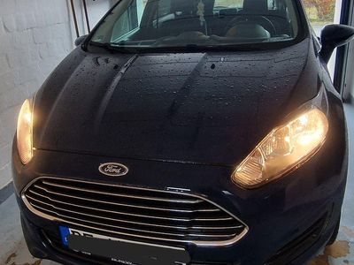Gebraucht Ford Fiesta Trend 82 PS (60 kW) 2015 Blau Limousine
