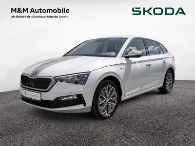 Gebraucht Skoda Scala 110 PS (80 kW) 2021 Moonweiß perleffekt Kleinwagen