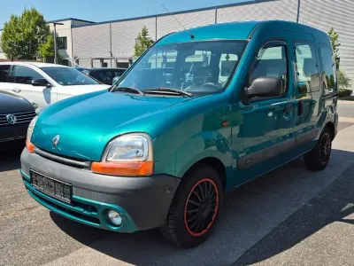 Gebraucht Renault Kangoo Authentique 75 PS (55 kW) 2002 Grün Van / Kleinbus