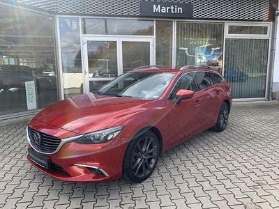 Gebraucht Mazda 6 Sports-Line 192 PS (141 kW) 2016 Rubinrot metallic Kombi