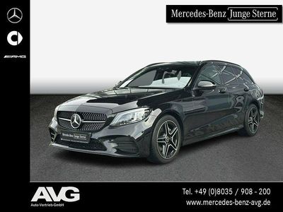 Schwarz Gebraucht 2020 Mercedes C180 AMG Limousine | 28.800 € (Etwas zu teuer)