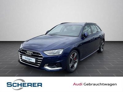 Gebraucht Audi A4 Advanced Plus 204 PS (150 kW) 2022 Navarrablau metallic (metallic) Kombi