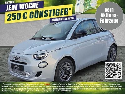 Neu Fiat 500 Icon 65 PS (47 kW) 2026 Celestial blau Kleinwagen