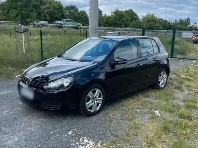 Gebraucht VW Golf VI 122 PS (89 kW) 2009 Schwarz Kleinwagen