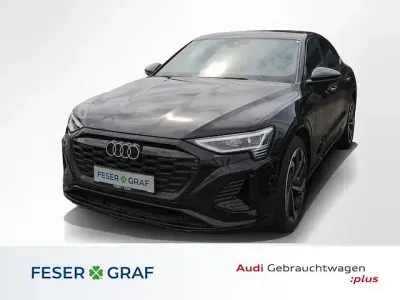 Gebraucht Audi Q8 Sportback e-tron S-Line 250 kW (340 PS) 2024 Mythosschwarz metallic SUV