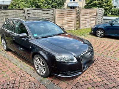 Schwarz Gebraucht 2008 Audi A4 S-Line Limousine | 4.500 € (Fairer Preis)