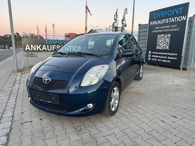 Gebraucht Toyota Yaris Travel 90 PS (66 kW) 2006 Blau Kleinwagen