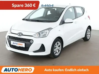 Gebraucht Hyundai i10 Trend 67 PS (49 kW) 2018 Weiß Kleinwagen