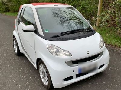 gebraucht Smart ForTwo Cabrio Rot Weiß