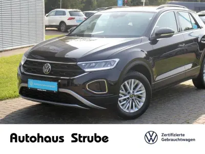Gebraucht VW T-Roc Life 116 PS (85 kW) 2024 Schwarz SUV