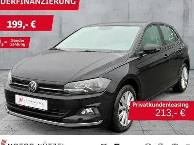 Brugt VW Polo Highline 95 HK (69 kW) 2021 Sort Hatchback