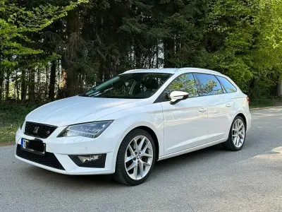 Gebraucht Seat Leon ST FR 125 PS (91 kW) 2017 Weiß Kombi
