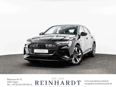 Brugt Audi e-tron Sportback S-Line 300 kW (408 HK) 2022 Sort SUV