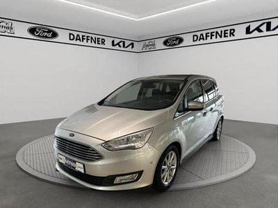 Gebraucht Ford C-MAX Titanium 125 PS (91 kW) 2018 Polarsilber metallic Van / Kleinbus