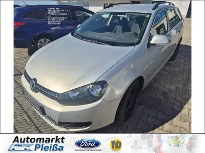 Gebraucht VW Golf VI Comfortline 122 PS (89 kW) 2010 Silver leaf metallic Kleinwagen